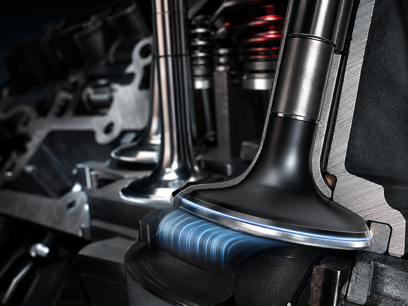 How Can DLC Coatings Improve Engine Efficiency and Service Life? Insights from Ford Racing’s DLC-Coated Valves