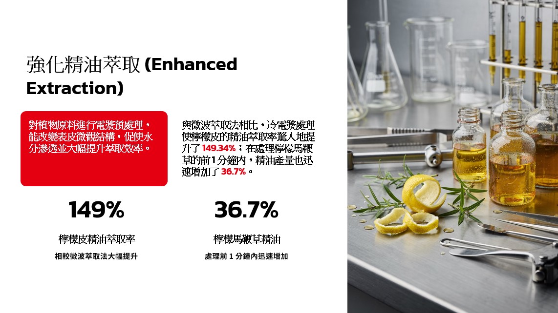強化精油萃取